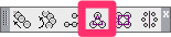 Plant Copy toolbar, Triangular Array button