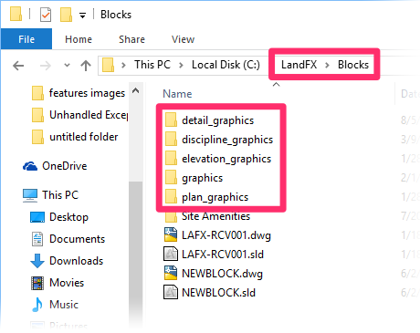 LandFX/Blocks folder 2