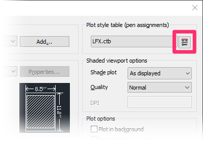 Editing the LFX CTB