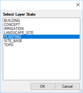 List of Layer States