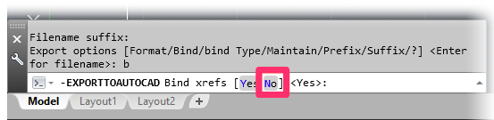 Bind Xrefs