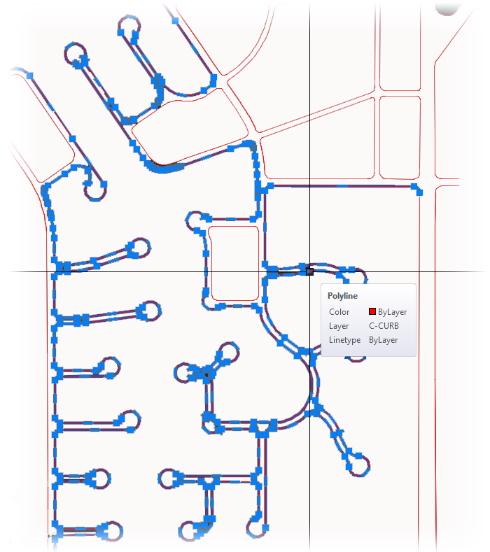 Segment converted into polyline