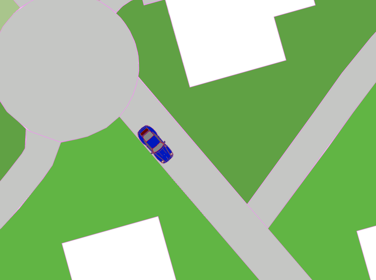 Place vehicle block