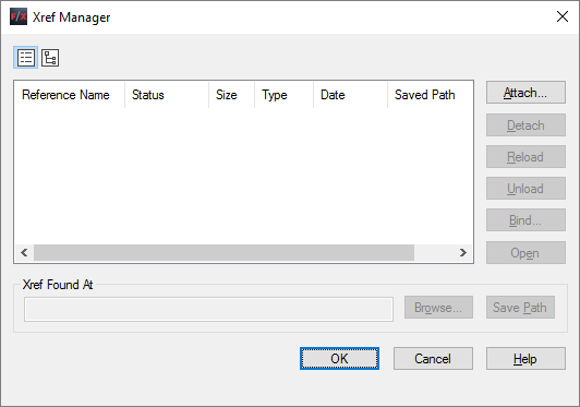 Xref Manager, Classic version