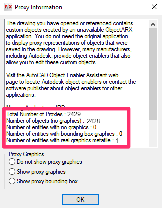 Proxy Object in file, example