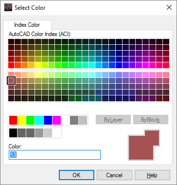 elect Color dialog box