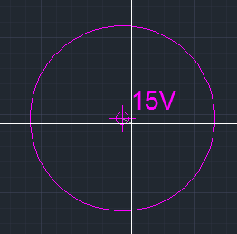 Target showing head radius at cursor crosshairs