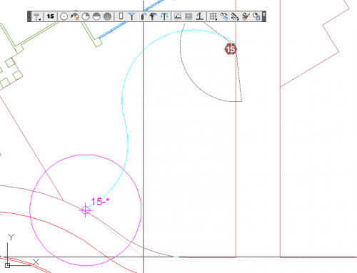 S=Define beginning and end of smart arc pattern