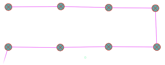 Circuit zones turned off