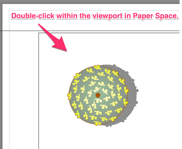 Paper Space and Double-click viewport