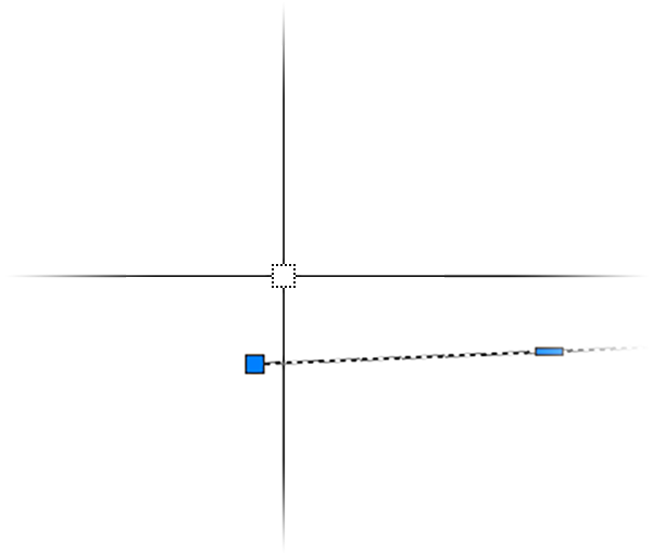 Cursor pickbox turns into dotted aperture