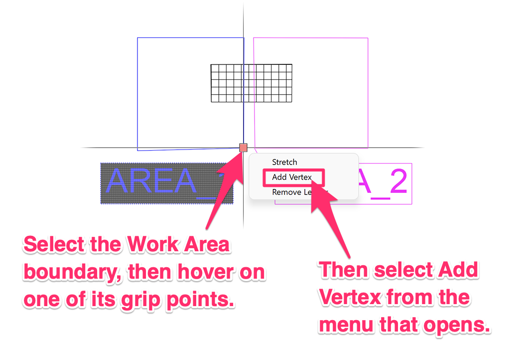 Add Vertex menu option