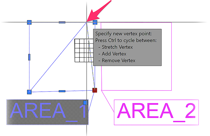 Extra vertex added