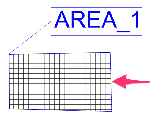 Work Area with border in exact location as hatch boundary