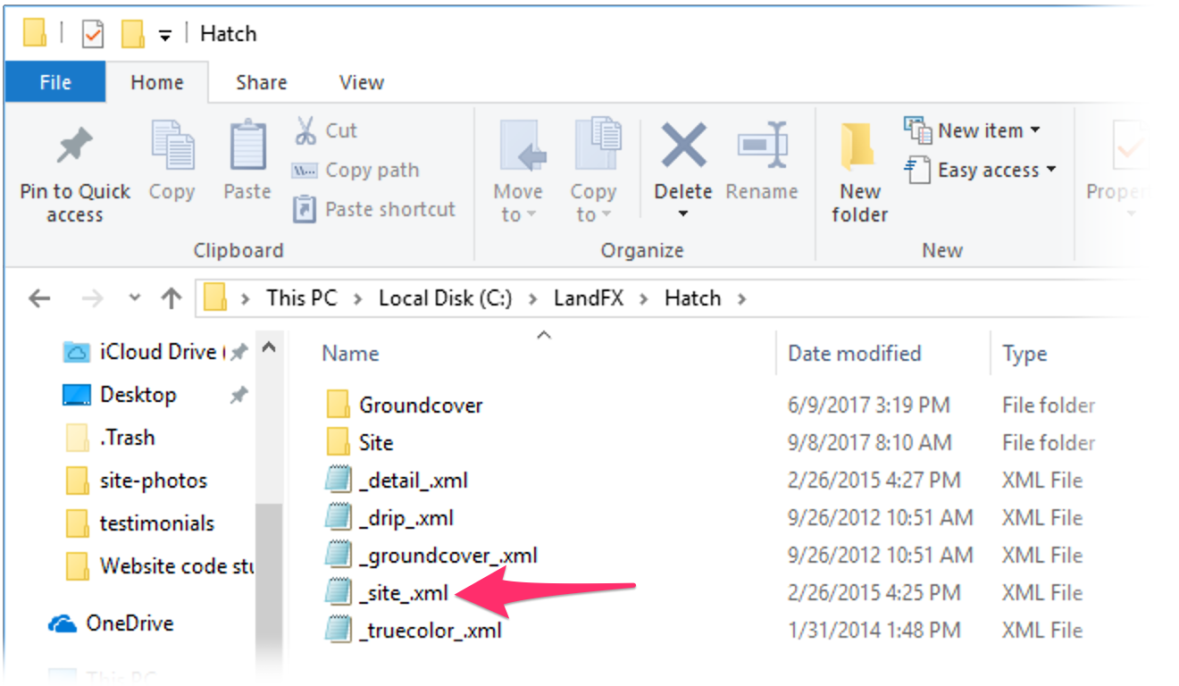 _groundcover_.xml file in the folder LandFX/Hatch