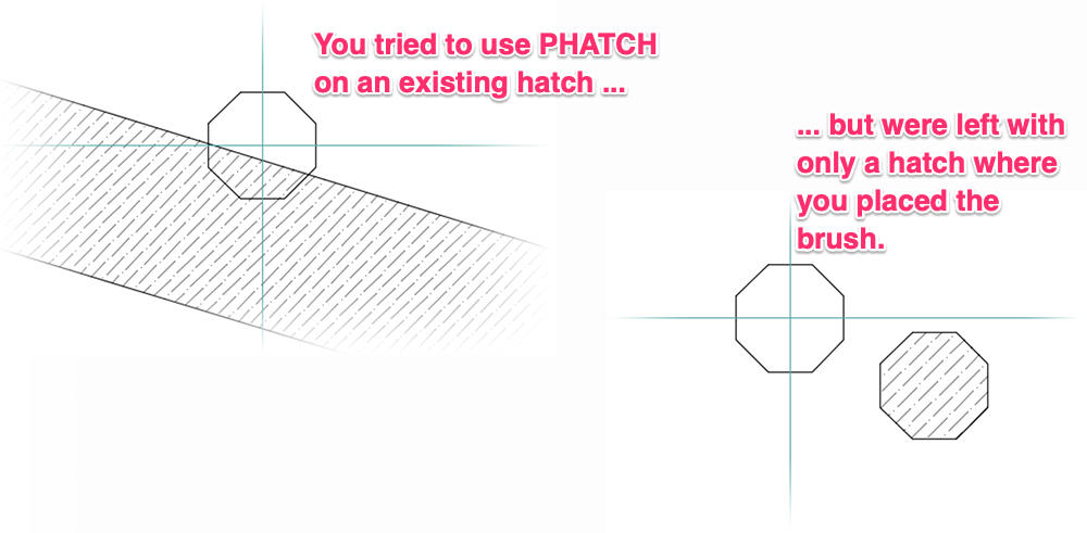P-Hatch brush deleting existing hatch