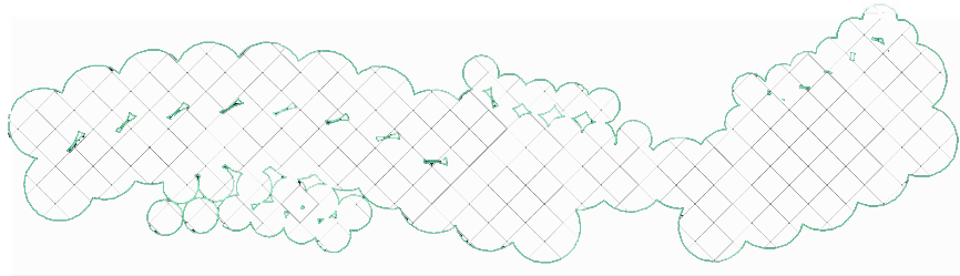 Move or copy the polyline boundary off to the side