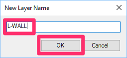 New Layer Name dialog box