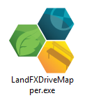 LandFXDriveMapper.exe file on desktop