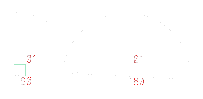 Heads appearing slightly ou of line with each other when placed