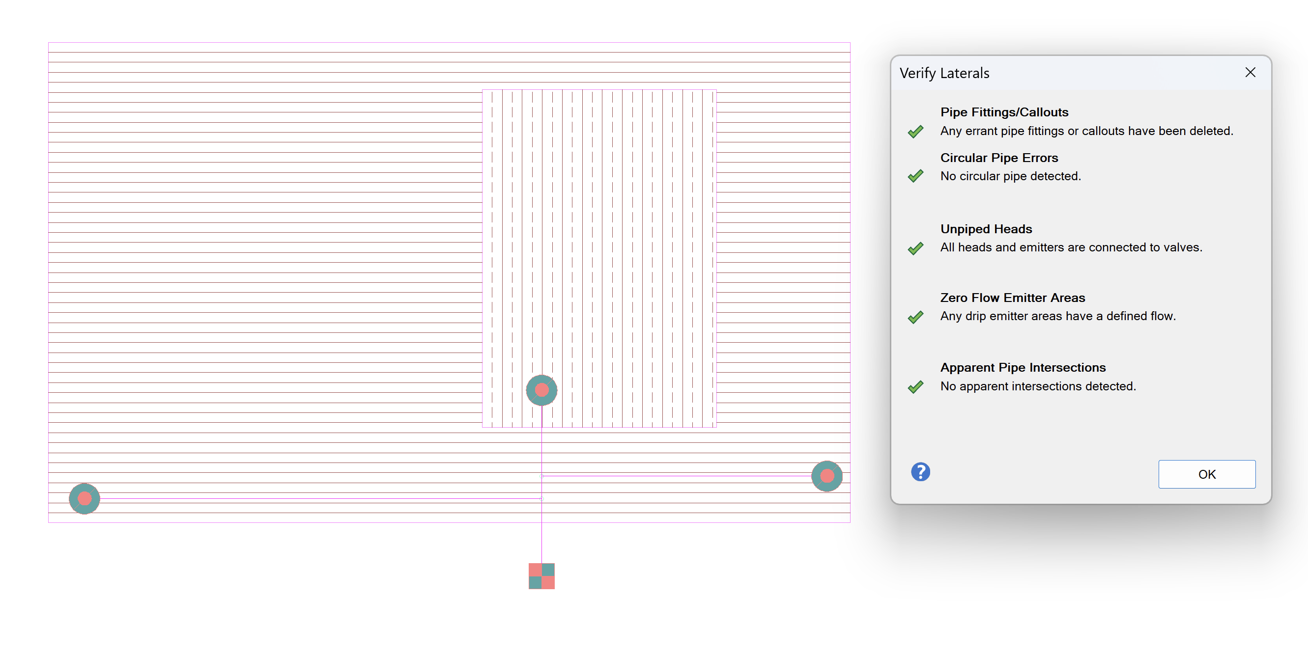 Island (Nested) Dripline Areas