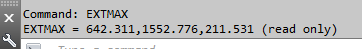 Normal EXTMAX value, with decimal numbers