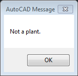 Not a plant message