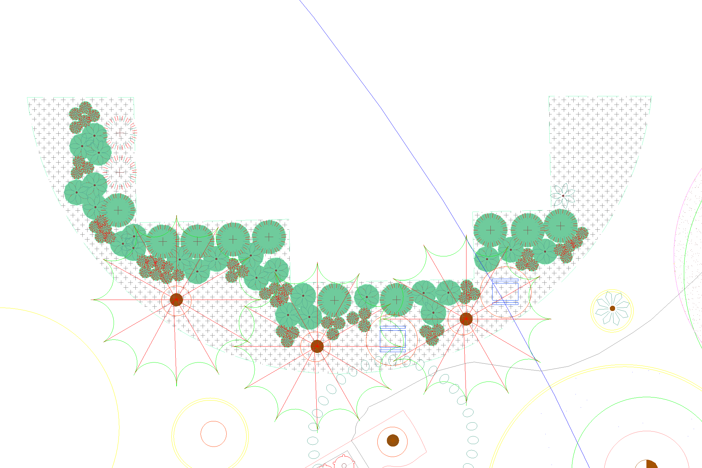 Example of Plant Outlines and Exclude Shrubs tools not working properly