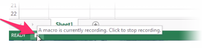 MX Excel, Stop button