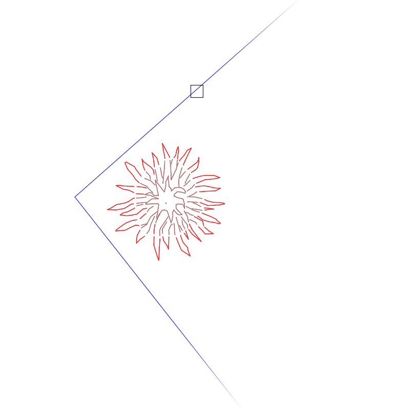 Selecting polyline boundary to snap to