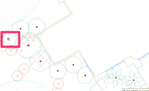 Select plant to label with Connecting Line