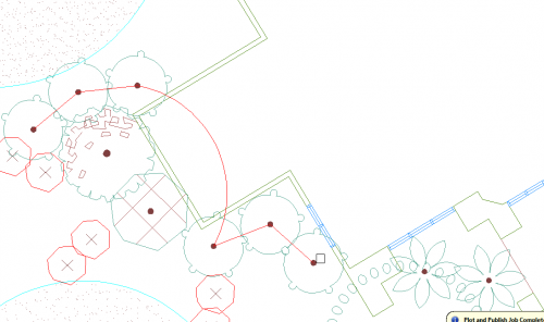 Select more plants to label with Connecting Line