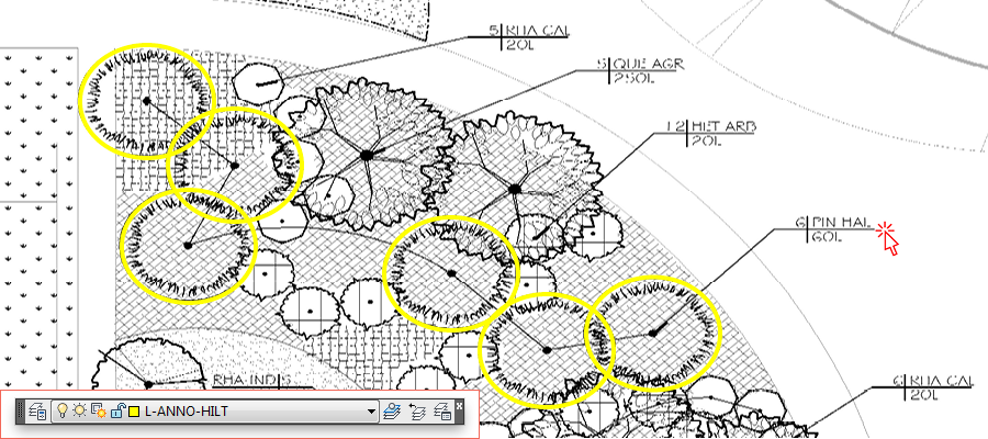 Blocks highlighted in yellow