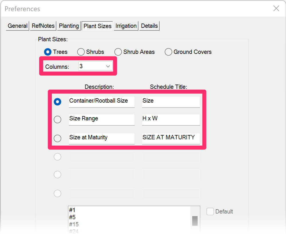 Customizing the Plant Information fields in the Plant Info dialog box