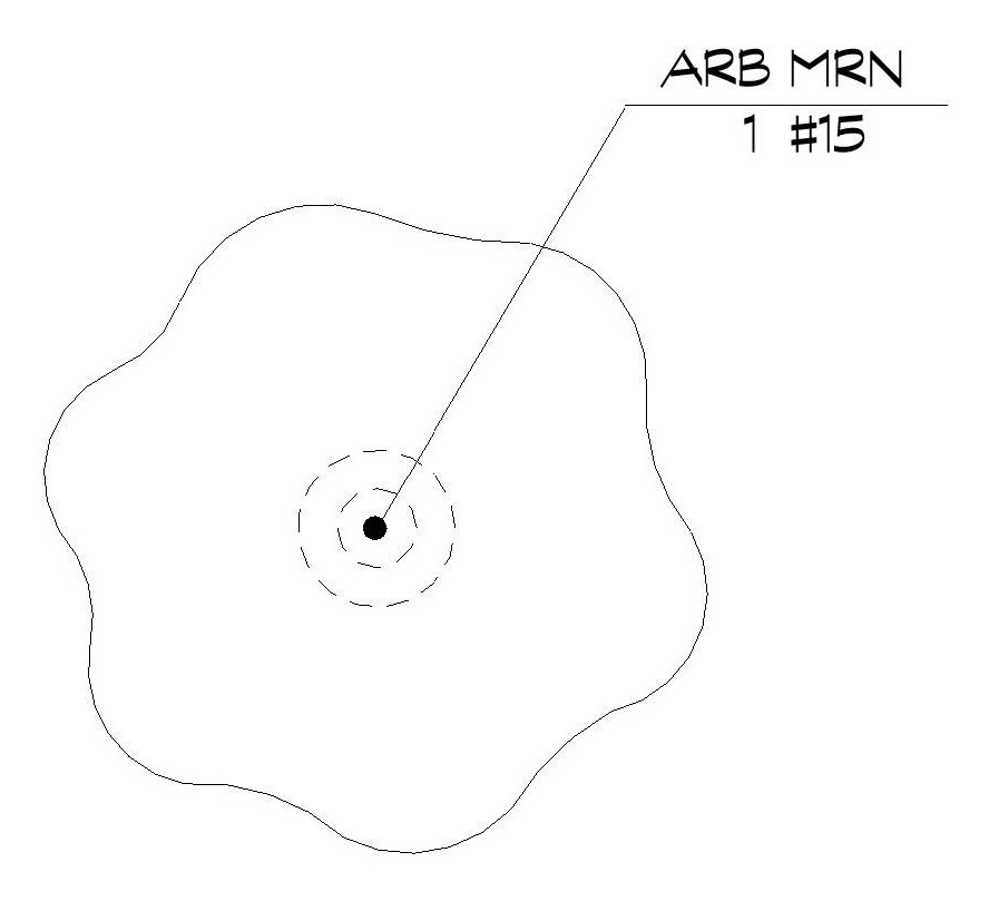 Single plant label