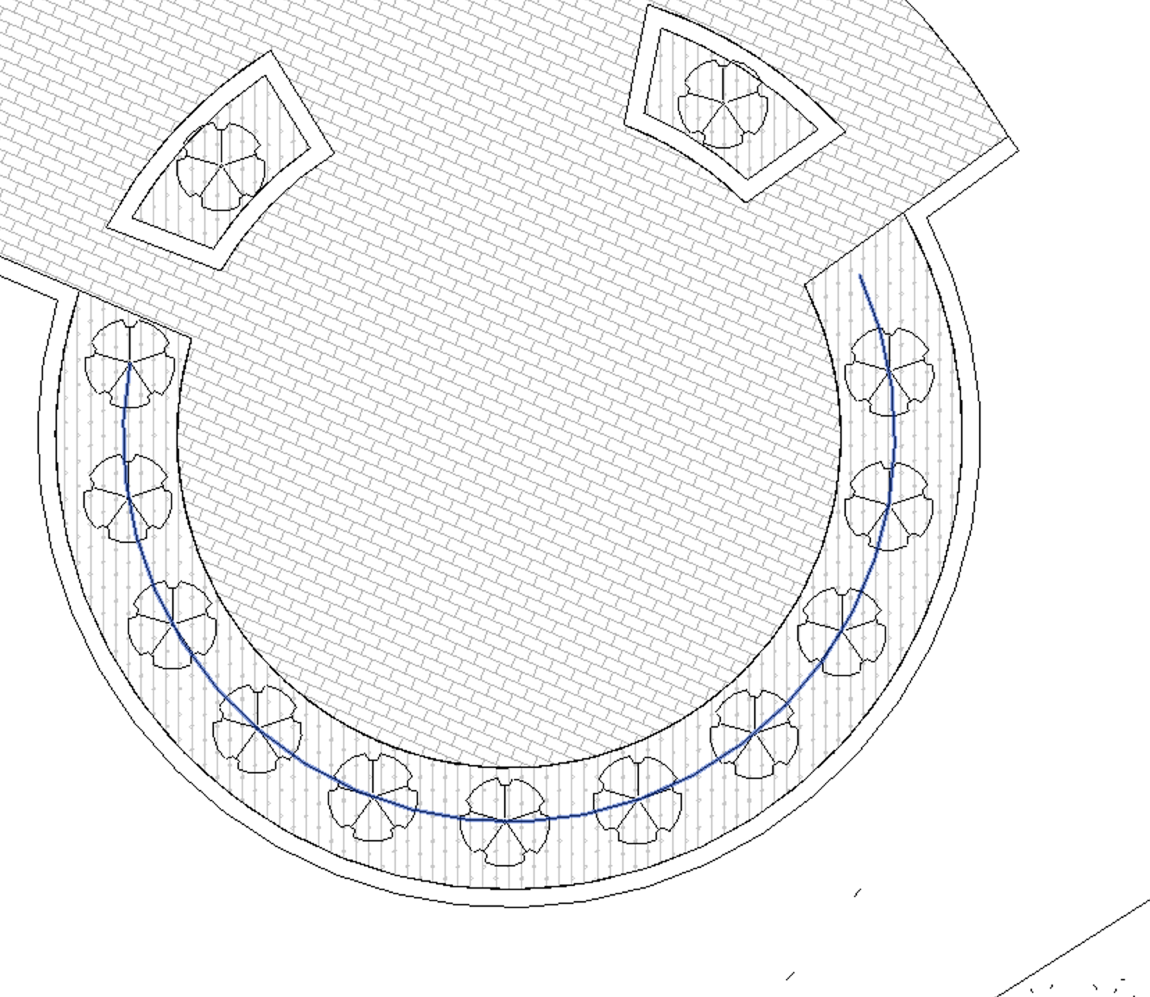 Plant spacing example