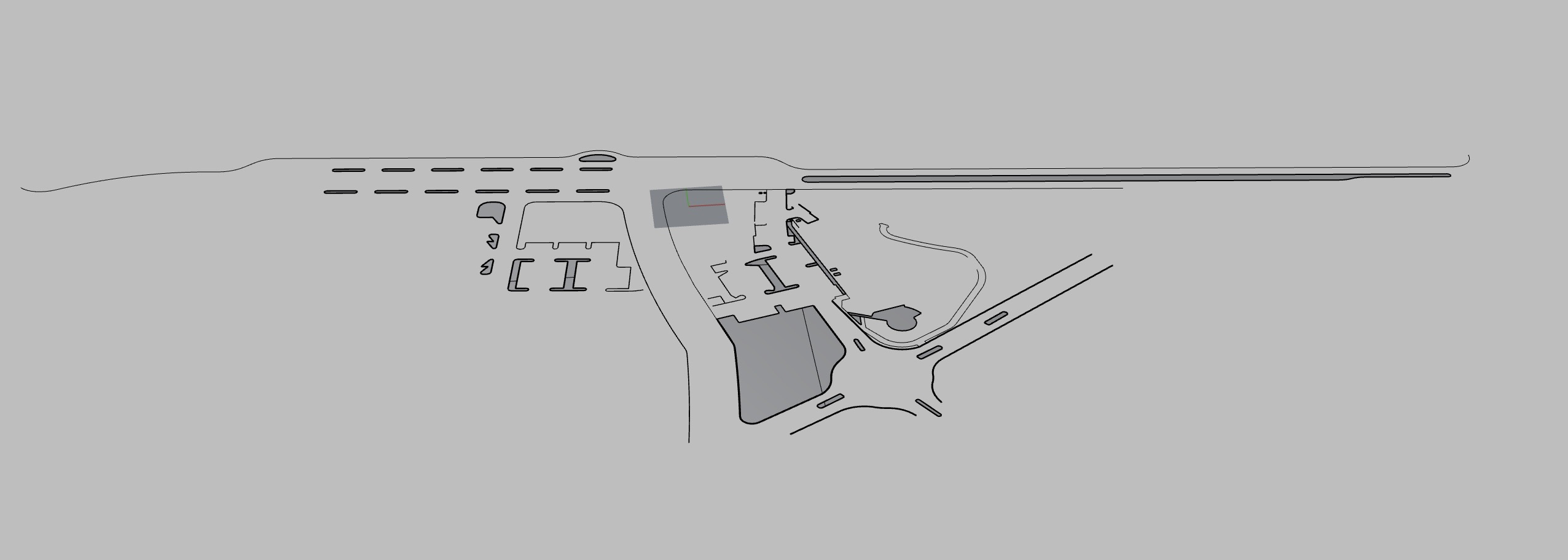 Layers imported into Rhino: example 2