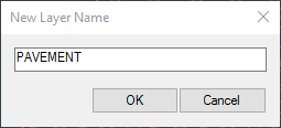 New Layer Name dialog box