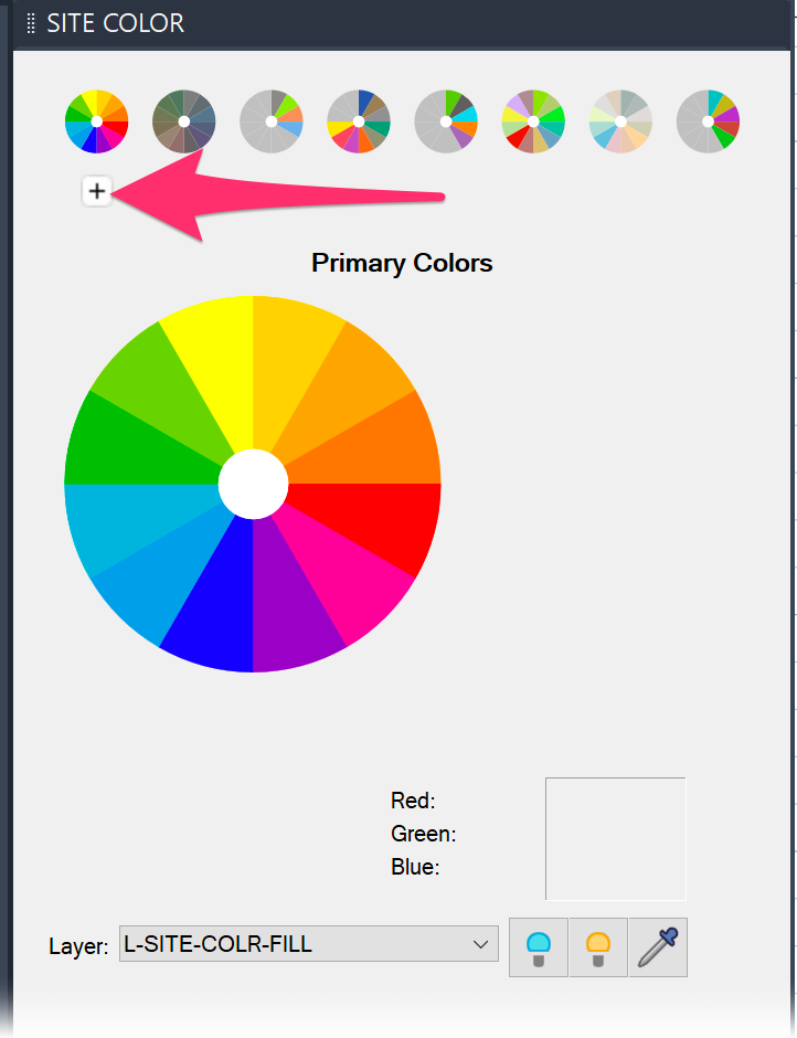 Add new color wheel