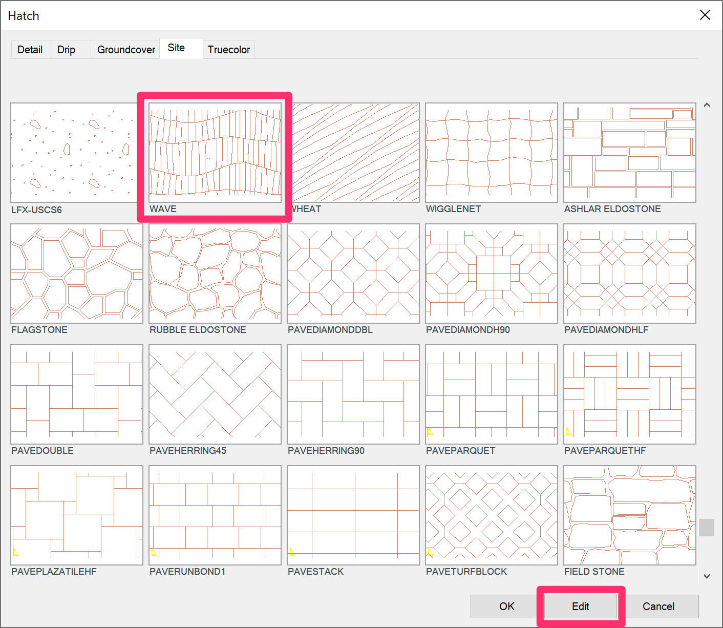 Stone Veneer Hatch Patterns Autocad Blocks