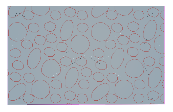 Color applied to RefNote hatch in drawing