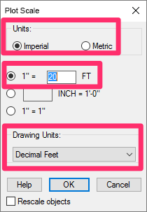 Set the units for a DimStyle