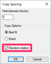 Random Rotation option