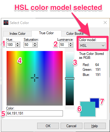 HSL color model