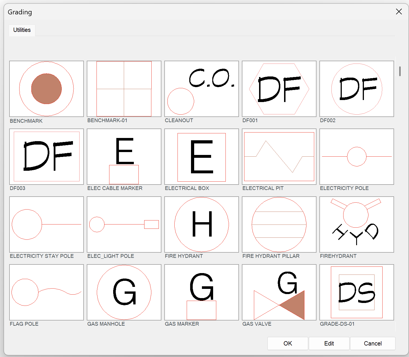 Discipline Graphics, Utilities section