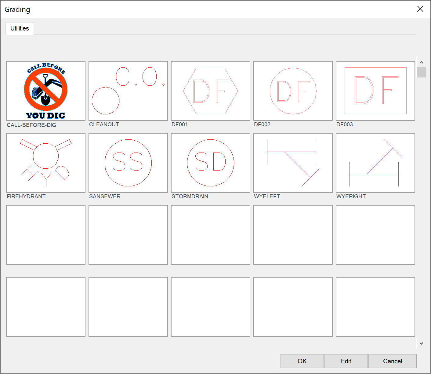 Discipline Graphics, Utilities section