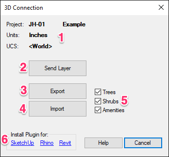 The Land F X 3d Connection Sketchup Rhino Revit