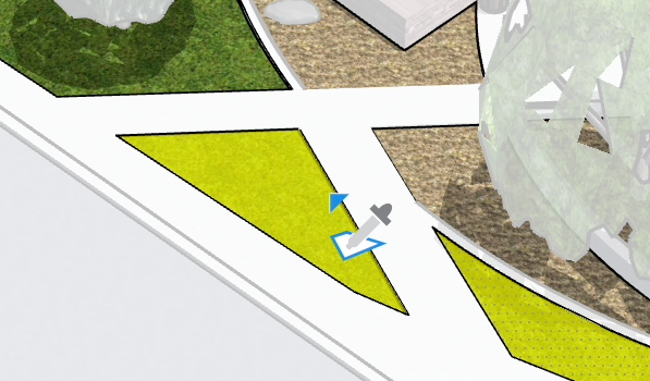 Clicking a surface in a model to add it to a selection