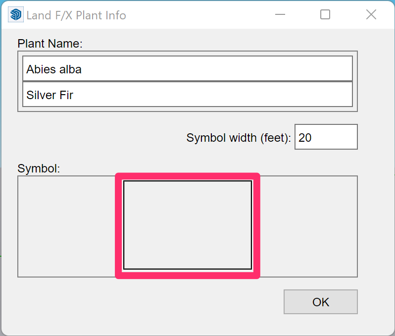 Land F/X Plant Info with Symbol thumbnail blank