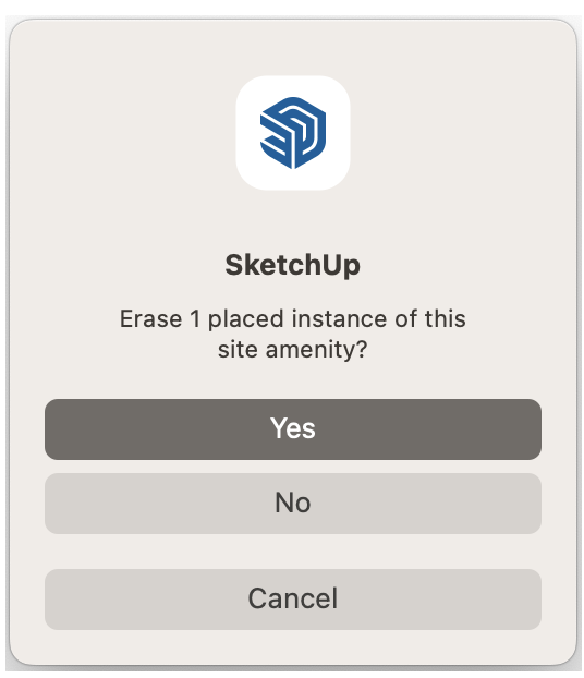 Erase 1 placed instance of this plant?